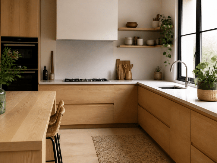 Comment moderniser et relooker une cuisine rustique en chêne sans tout changer