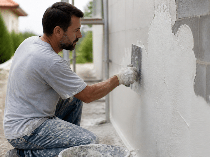 Comment enduire un mur en parpaing étape par étape