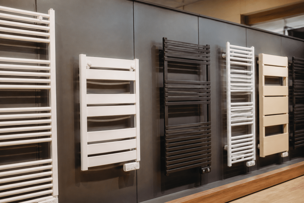 Radiateurs électriques salle bain affichant prix gammes variées
