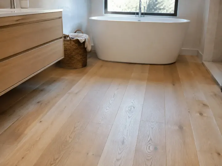 Parquet de salle de bain : quelles essences choisir, comment le poser et l&rsquo;entretenir
